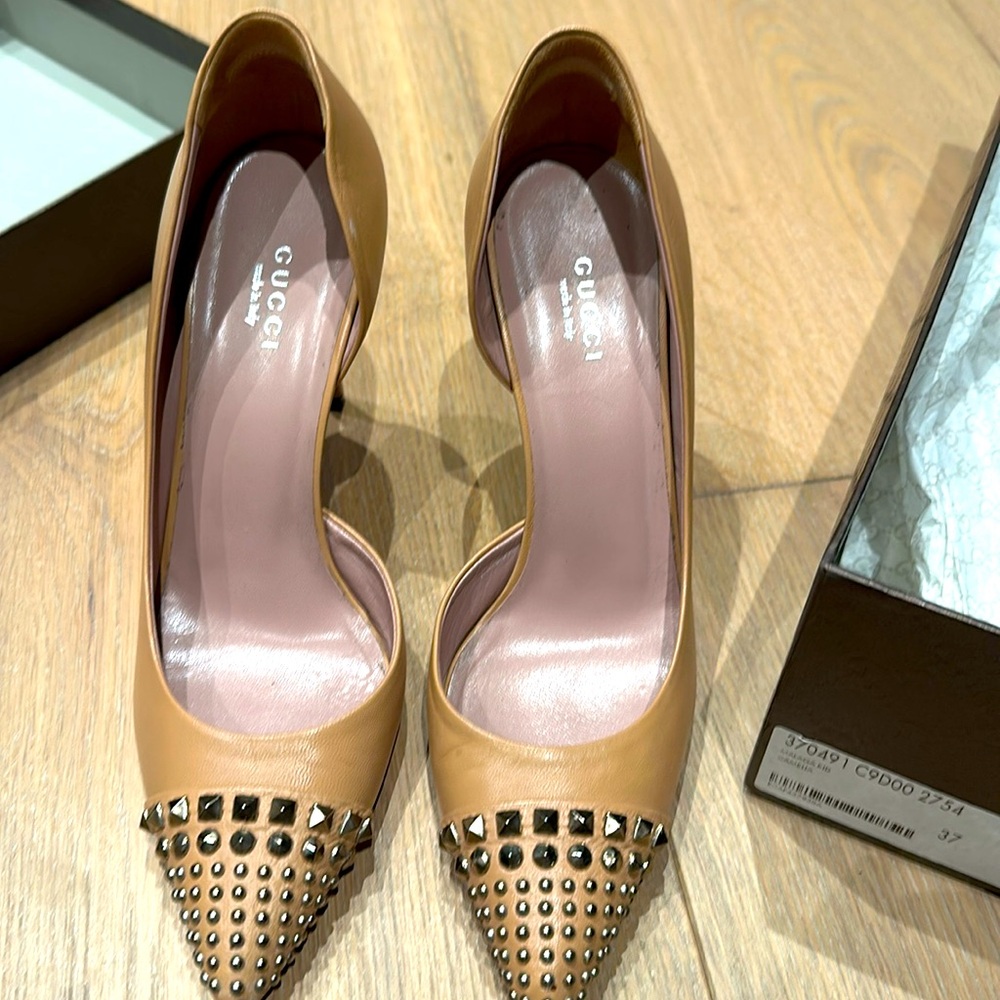Gucci Malaga Kid Camilla Heels